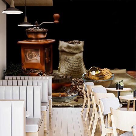 Cafe Duvar Kağıdı Baskı