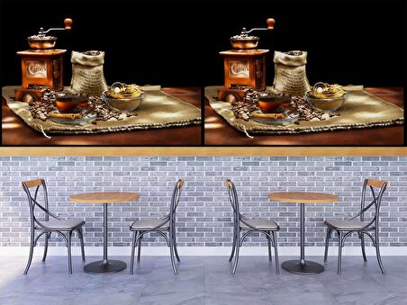 Cafe Duvar Kağıdı Baskı