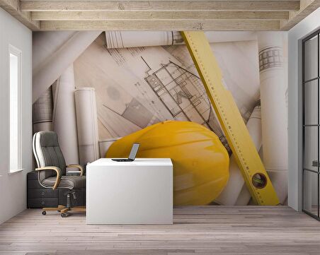 Baret Terazi Gayrimenkul Emlak ve Gayrimenkul Duvar Kağıdı Baskı