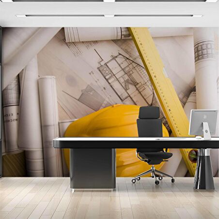 Baret Terazi Gayrimenkul Emlak ve Gayrimenkul Duvar Kağıdı Baskı