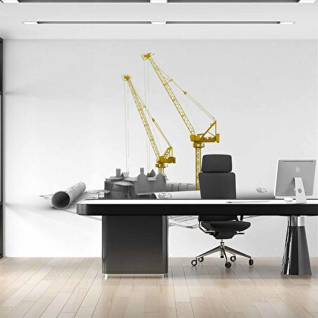 Mimari Gayrimenkul Emlak ve Gayrimenkul Duvar Kağıdı Baskı