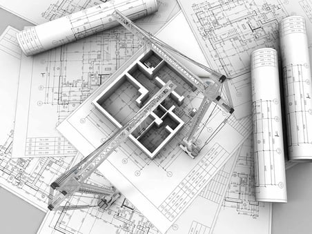 Mimari Apartman Gayrimenkul Emlak ve Gayrimenkul Duvar Kağıdı Baskı