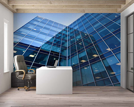 Apartman Projesi Gayrimenkul Emlak ve Gayrimenkul Duvar Kağıdı Baskı