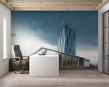 Mimari Yapı Gayrimenkul Emlak ve Gayrimenkul Duvar Kağıdı Baskı