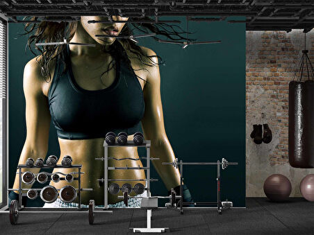 Kadın Spor Salonu Duvar Kağıdı