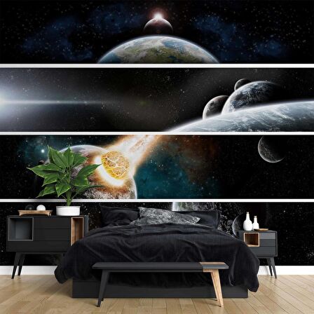 Galaksi Duvar Kağıdı Baskı