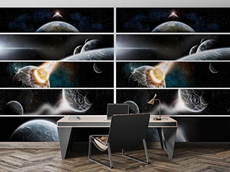 Galaksi Duvar Kağıdı Baskı
