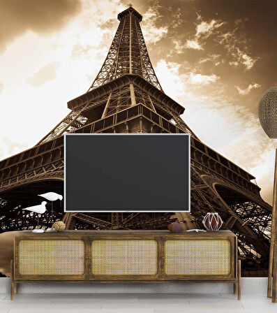 Fransa Paris Eyfel Kulesi Duvar Kağıdı