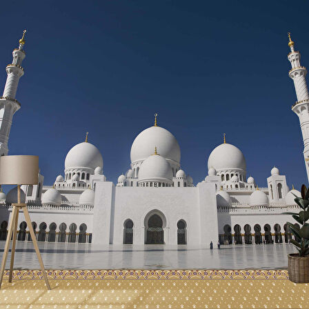 Şeyh Zayid Abu Dhabi Camisi Duvar Kağıdı