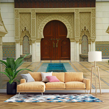 Malezya Moroccan Pavilion Putrajaya Manzaralı Duvar Kağıdı