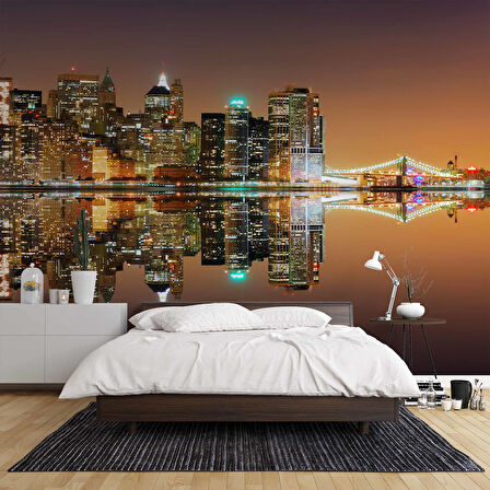 Panaromik Gece Manzarası Duvar Kağıdı