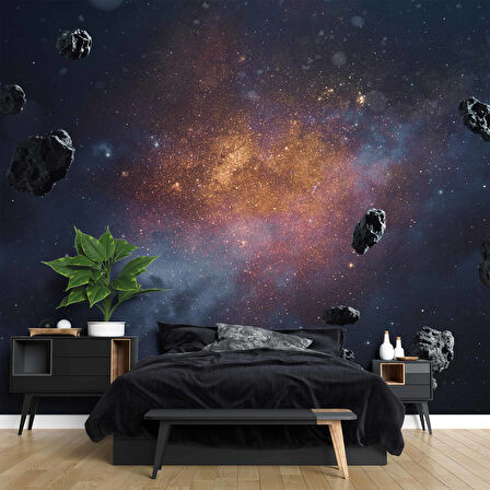 Galaksi Meteor Yağmuru Manzaralı Duvar Kağıdı