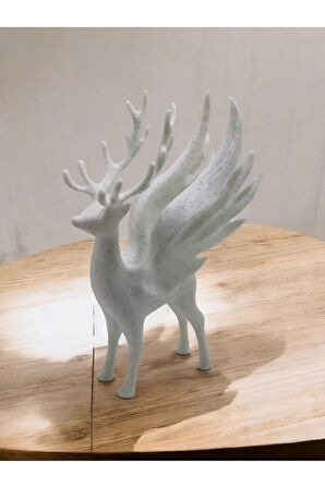 Eşsiz ve Sanatsal 3D Baskı Geyik Dekoratif Obje