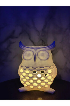 Baykuş Tealight Dekoratif Obje