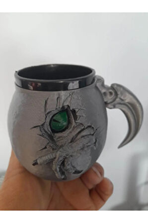 Ejderha Gözü Kuluçka Bardak Tutucu - 3d Baskı Fantasy (14x11x10 Cm)