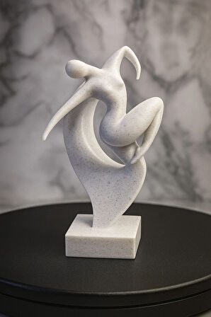 Dansın Zarafeti Dekoratif Biblo 3D Baskı