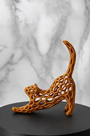 Kedi Figürü Dekoratif Obje