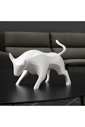 Dekoratif Boğa Figürü 3D yazıcı baskı