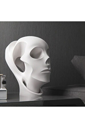 Mistik Sanat Eseri Yüz Heykeli 22 cm