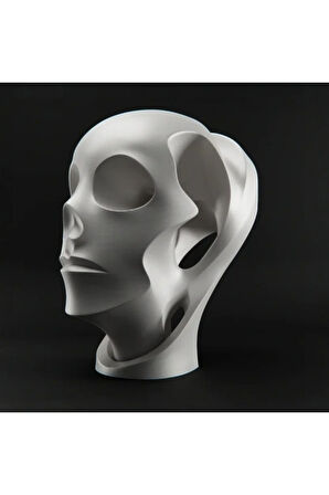 Mistik Sanat Eseri Yüz Heykeli 22 cm