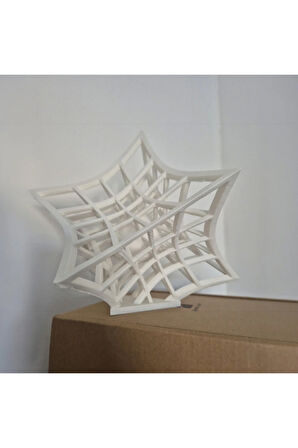 Modern Geometrik Dekoratif Heykel - 3D Baskı Sanat Eseri