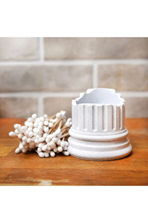 Çubuk Kulaçlık - 3D Baskı PLA Malzemeden Modern Banyo Dekoru