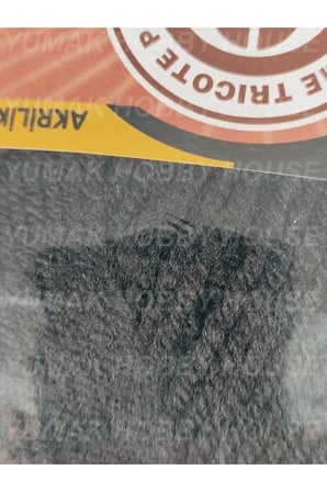DELUXIA Siyah El Örgü İpi (3 Adet) - Renk: 999