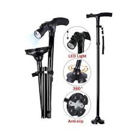 Led Işıklı Baston