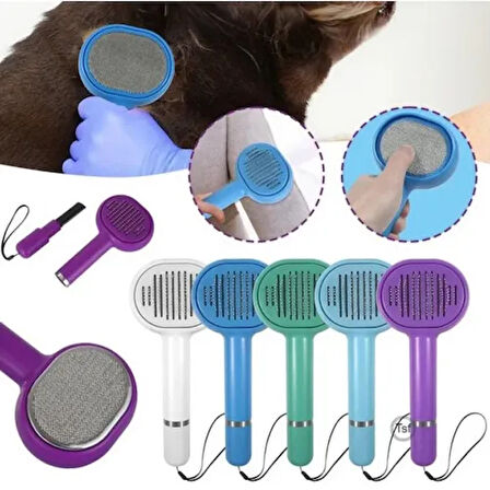 Çok Fonksiyonlu Evcil Hayvan Tüy Temizleyici Fırça