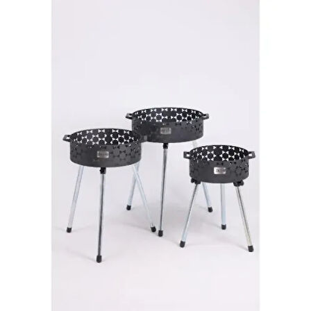 Katlanabilir Lüks Mangal No 3 Büyük Boy