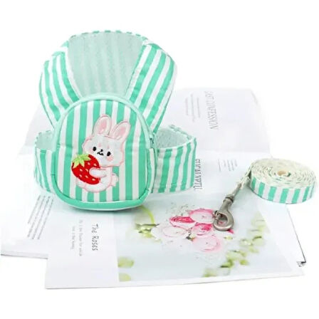 Çantalı Göğüs Gezdirme Tasması Seti