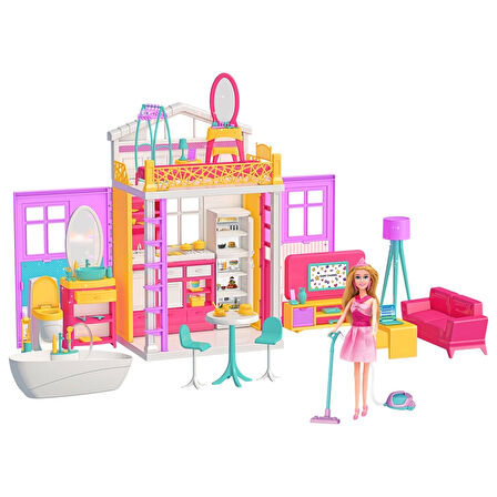 Linda'nın Villa Evi - Villa Oyuncak - Linda'nın Villa Seti - Barbie Villa Evi Seti