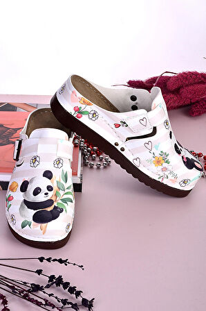 3046 Masum Panda Desenli Anatomik Terlik