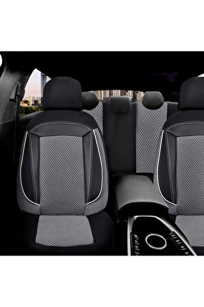 Chevrolet Cruze Araçlara Uyumlu Tam Takım Doqu Model Oto Koltuk Kılıfı Seti