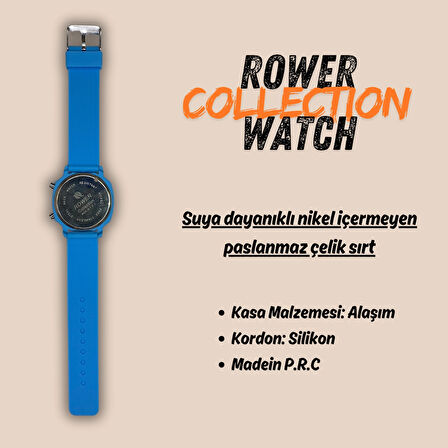 Rower Collection Silikon Kordon Dijital Kol Saati