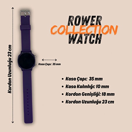 Rower Collection Dijital Led Ekran Kol Saati