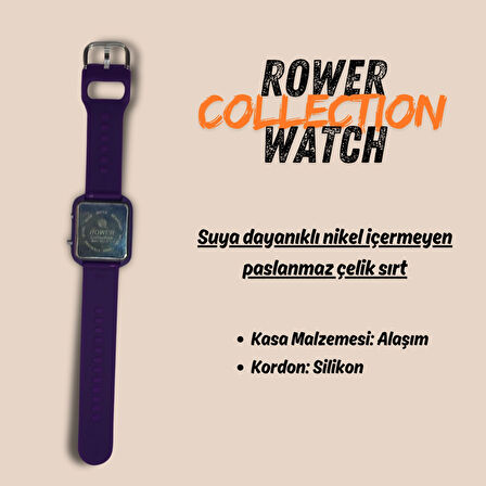 Rower Collection Dijital Led Ekran Kol Saati