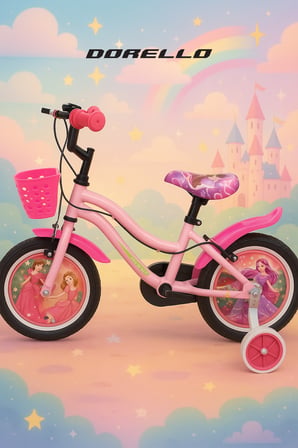Dorello 1650 Model 16 Jant Çocuk Bisikleti Pembe - Renk: Pembe