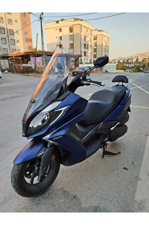 Kymco Downtown 250i Siperlik Ön Cam 2016 2024 Model 78cm Şeffaf Renkli 4mm UZUN CAM