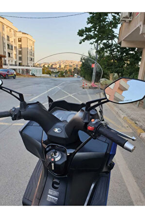 Kymco Downtown 250i Siperlik Ön Cam 2016 2024 Model 78cm Şeffaf Renkli 4mm UZUN CAM