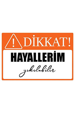 Slogan Yazı Mdf Poster, Modern Duvar Dekoru, Sanatsal Poster, Ev Ofis, Cafe Duvar Süs
