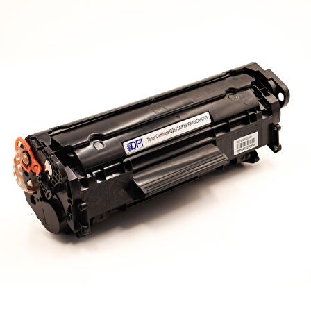 Dpi Toner HP Q2612A FX9 FX10 703 Siyah CHİPLİ Muadil Toner 2.000 Baskı