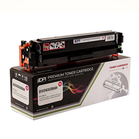 Dpi Toner HP 201X CF402X CHİPLİ Muadil Toner 2300 Baskı (Magenta)