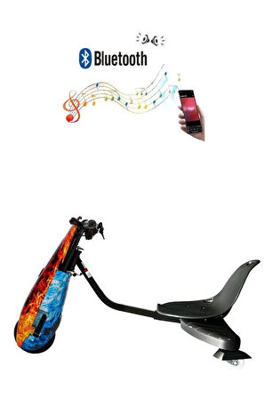 Citymate Drift Car Elektrikli Kaykay Bluetooth Dirift Kar Hoverboard Scooter Ledli Bluetoothlu D10