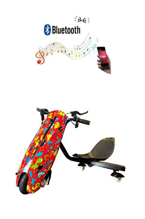 Citymate Drift Car Elektrikli Kaykay Bluetooth Dirift Kar Hoverboard Scooter Ledli Bluetoothlu D28