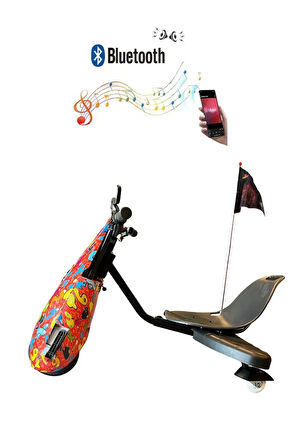 Citymate Drift Car Elektrikli Kaykay Bluetooth Dirift Kar Hoverboard Scooter Ledli Bluetoothlu D28