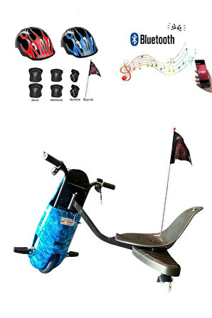 Citymate Drift Car Elektrikli Kaykay Bluetooth Dirift Kar Hoverboard Scooter + Koruma Ekipmanı D29