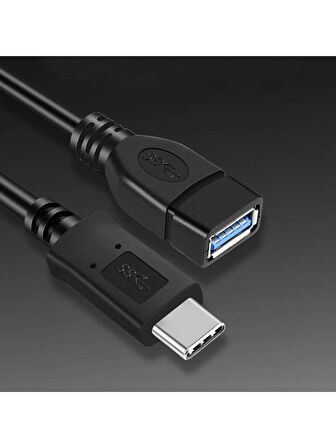 Yeni Nesil USB C USB 3.0 Otg Kablo Type-C Erkek To USB 3.0 Dişi Typec Otg Veri Aktarma Kablosu