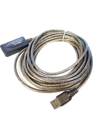 10 Metre 10mt Usb Aktif Erkek/Dişi High Speed Kablo Chipli Model Ara USB Uzatma Kablosu Extension Kablo Güçlendirilmiş USB Uzatma Erkek/Kadın USB Ara Kablosu