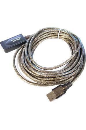 25 Metre 25mt Usb Aktif Erkek/Dişi High Speed Kablo Chipli Model Ara USB Uzatma Kablosu Extension Kablo Güçlendirilmiş USB Uzatma Erkek/Kadın USB Ara Kablosu